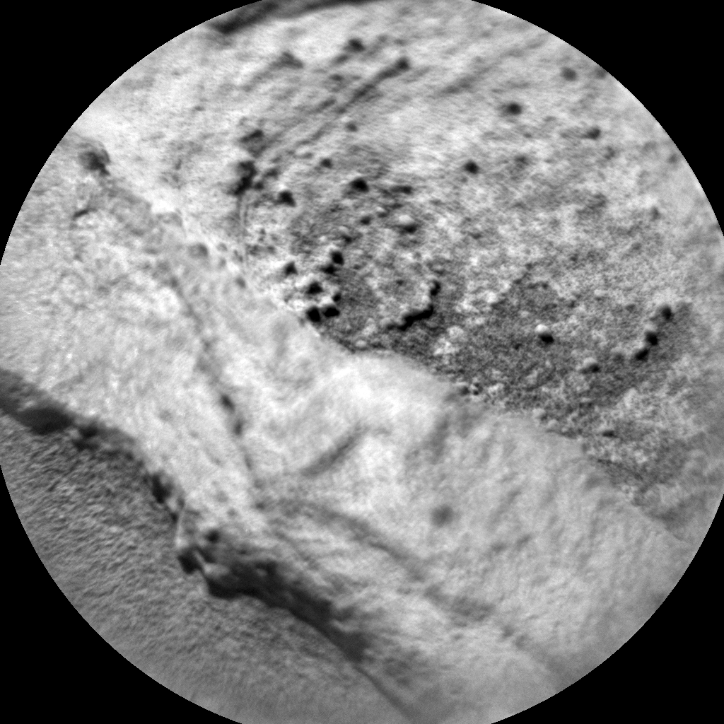 Nasa's Mars rover Curiosity acquired this image using its Chemistry & Camera (ChemCam) on Sol 1296, at drive 2578, site number 53