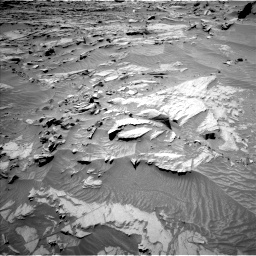 Nasa's Mars rover Curiosity acquired this image using its Left Navigation Camera on Sol 1298, at drive 2704, site number 53
