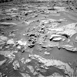 Nasa's Mars rover Curiosity acquired this image using its Left Navigation Camera on Sol 1298, at drive 2710, site number 53