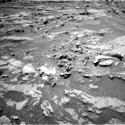 Nasa's Mars rover Curiosity acquired this image using its Left Navigation Camera on Sol 1298, at drive 2716, site number 53
