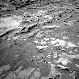 Nasa's Mars rover Curiosity acquired this image using its Left Navigation Camera on Sol 1298, at drive 2740, site number 53