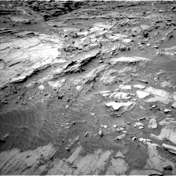 Nasa's Mars rover Curiosity acquired this image using its Left Navigation Camera on Sol 1298, at drive 2746, site number 53