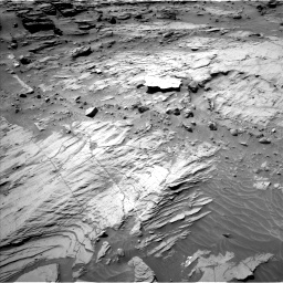 Nasa's Mars rover Curiosity acquired this image using its Left Navigation Camera on Sol 1298, at drive 2770, site number 53