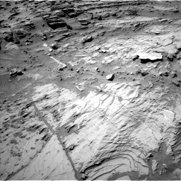Nasa's Mars rover Curiosity acquired this image using its Left Navigation Camera on Sol 1298, at drive 2776, site number 53