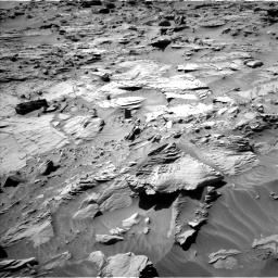 Nasa's Mars rover Curiosity acquired this image using its Left Navigation Camera on Sol 1298, at drive 2818, site number 53