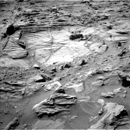 Nasa's Mars rover Curiosity acquired this image using its Left Navigation Camera on Sol 1298, at drive 2824, site number 53