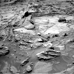 Nasa's Mars rover Curiosity acquired this image using its Left Navigation Camera on Sol 1298, at drive 2830, site number 53