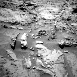 Nasa's Mars rover Curiosity acquired this image using its Left Navigation Camera on Sol 1298, at drive 2848, site number 53
