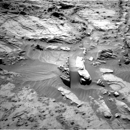 Nasa's Mars rover Curiosity acquired this image using its Left Navigation Camera on Sol 1298, at drive 2854, site number 53
