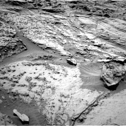 Nasa's Mars rover Curiosity acquired this image using its Left Navigation Camera on Sol 1298, at drive 2872, site number 53