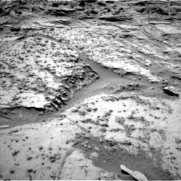 Nasa's Mars rover Curiosity acquired this image using its Left Navigation Camera on Sol 1298, at drive 2878, site number 53