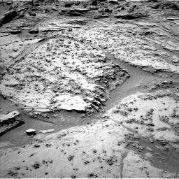 Nasa's Mars rover Curiosity acquired this image using its Left Navigation Camera on Sol 1298, at drive 2884, site number 53