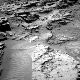 Nasa's Mars rover Curiosity acquired this image using its Left Navigation Camera on Sol 1298, at drive 2938, site number 53