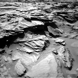 Nasa's Mars rover Curiosity acquired this image using its Left Navigation Camera on Sol 1298, at drive 2956, site number 53