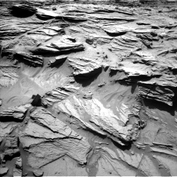 Nasa's Mars rover Curiosity acquired this image using its Left Navigation Camera on Sol 1298, at drive 2974, site number 53