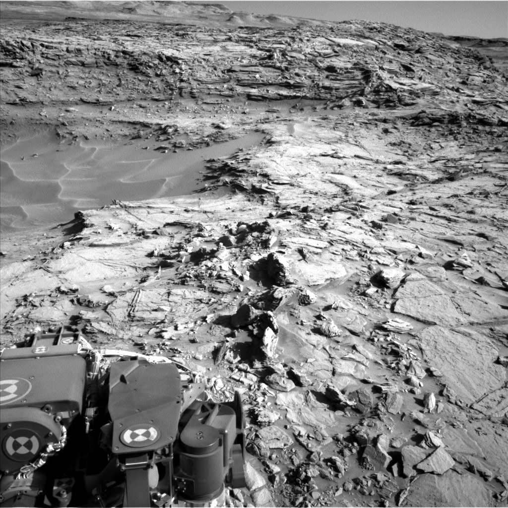 Nasa's Mars rover Curiosity acquired this image using its Left Navigation Camera on Sol 1298, at drive 2980, site number 53