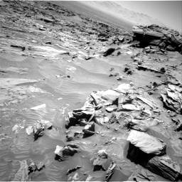 Nasa's Mars rover Curiosity acquired this image using its Right Navigation Camera on Sol 1298, at drive 2668, site number 53