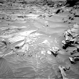 Nasa's Mars rover Curiosity acquired this image using its Right Navigation Camera on Sol 1298, at drive 2686, site number 53