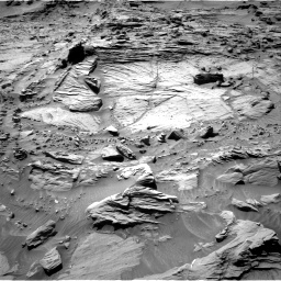 Nasa's Mars rover Curiosity acquired this image using its Right Navigation Camera on Sol 1298, at drive 2830, site number 53