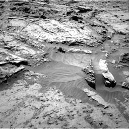Nasa's Mars rover Curiosity acquired this image using its Right Navigation Camera on Sol 1298, at drive 2860, site number 53
