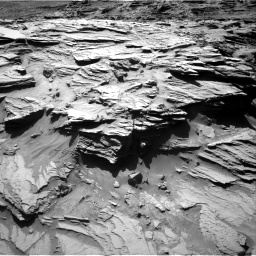 Nasa's Mars rover Curiosity acquired this image using its Right Navigation Camera on Sol 1298, at drive 2968, site number 53