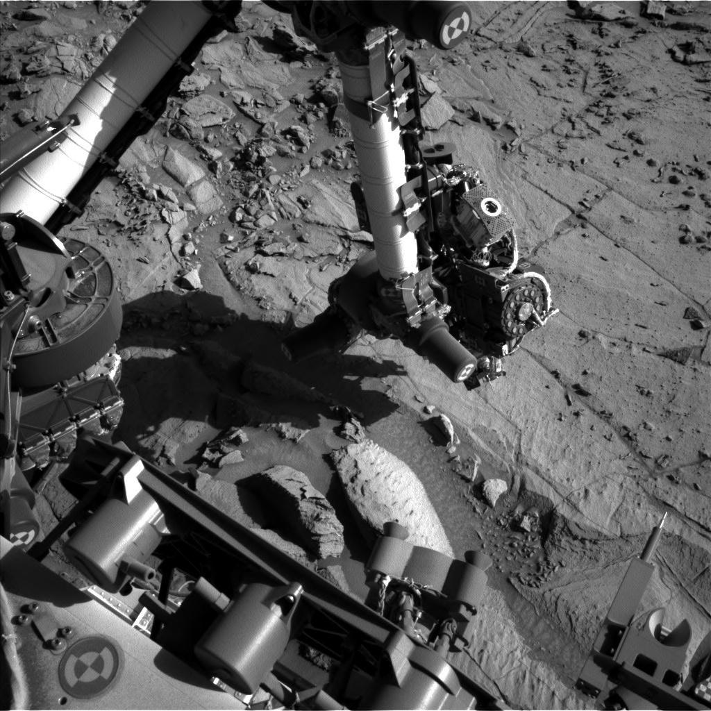 Nasa's Mars rover Curiosity acquired this image using its Left Navigation Camera on Sol 1300, at drive 2980, site number 53