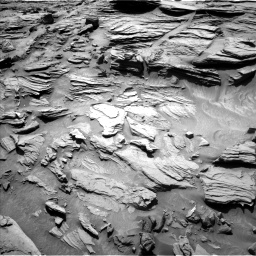 Nasa's Mars rover Curiosity acquired this image using its Left Navigation Camera on Sol 1301, at drive 2986, site number 53