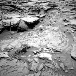 Nasa's Mars rover Curiosity acquired this image using its Left Navigation Camera on Sol 1301, at drive 3022, site number 53