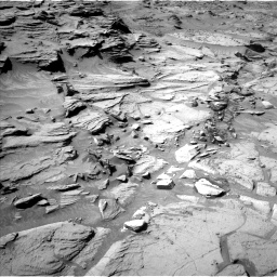 Nasa's Mars rover Curiosity acquired this image using its Left Navigation Camera on Sol 1301, at drive 3046, site number 53