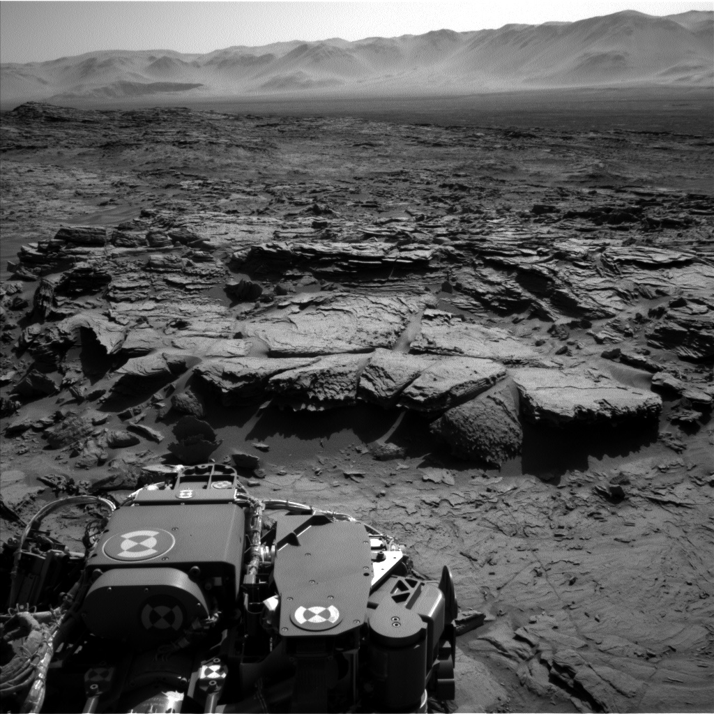 Nasa's Mars rover Curiosity acquired this image using its Left Navigation Camera on Sol 1301, at drive 0, site number 54