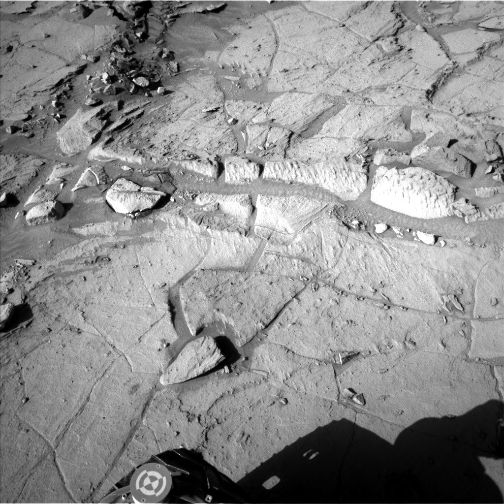 Nasa's Mars rover Curiosity acquired this image using its Left Navigation Camera on Sol 1303, at drive 6, site number 54