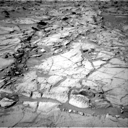 Nasa's Mars rover Curiosity acquired this image using its Right Navigation Camera on Sol 1303, at drive 0, site number 54