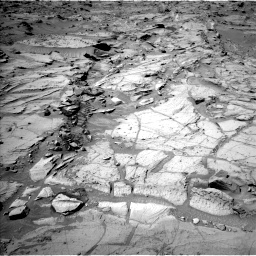 Nasa's Mars rover Curiosity acquired this image using its Left Navigation Camera on Sol 1305, at drive 6, site number 54
