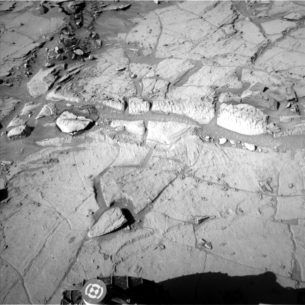 Nasa's Mars rover Curiosity acquired this image using its Left Navigation Camera on Sol 1305, at drive 10, site number 54