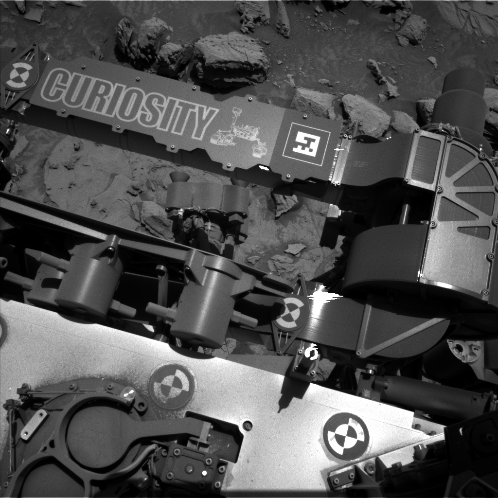 Nasa's Mars rover Curiosity acquired this image using its Left Navigation Camera on Sol 1306, at drive 10, site number 54