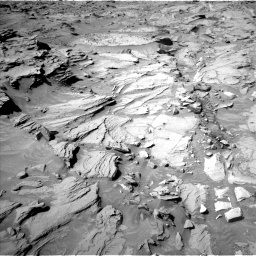 Nasa's Mars rover Curiosity acquired this image using its Left Navigation Camera on Sol 1309, at drive 22, site number 54