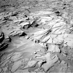 Nasa's Mars rover Curiosity acquired this image using its Left Navigation Camera on Sol 1309, at drive 28, site number 54