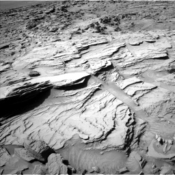 Nasa's Mars rover Curiosity acquired this image using its Left Navigation Camera on Sol 1309, at drive 52, site number 54