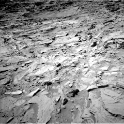 Nasa's Mars rover Curiosity acquired this image using its Left Navigation Camera on Sol 1309, at drive 76, site number 54