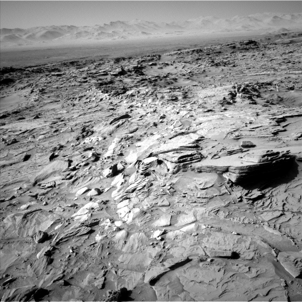 Nasa's Mars rover Curiosity acquired this image using its Left Navigation Camera on Sol 1309, at drive 88, site number 54