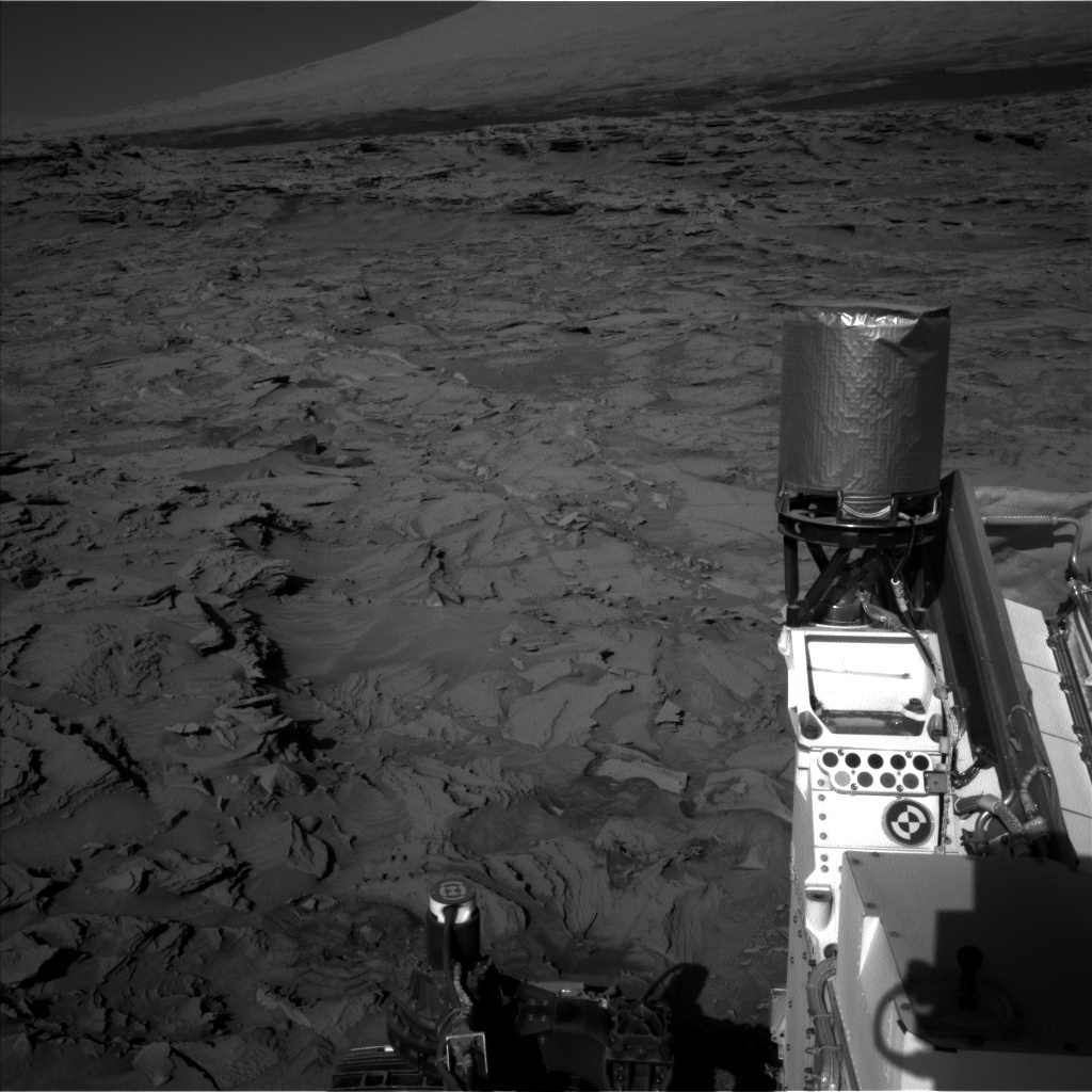 Nasa's Mars rover Curiosity acquired this image using its Left Navigation Camera on Sol 1309, at drive 88, site number 54