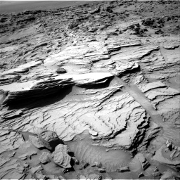 Nasa's Mars rover Curiosity acquired this image using its Right Navigation Camera on Sol 1309, at drive 58, site number 54