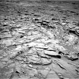 Nasa's Mars rover Curiosity acquired this image using its Left Navigation Camera on Sol 1310, at drive 88, site number 54