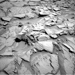 Nasa's Mars rover Curiosity acquired this image using its Left Navigation Camera on Sol 1310, at drive 130, site number 54