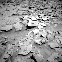 Nasa's Mars rover Curiosity acquired this image using its Left Navigation Camera on Sol 1310, at drive 142, site number 54