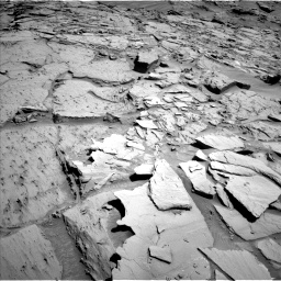 Nasa's Mars rover Curiosity acquired this image using its Left Navigation Camera on Sol 1310, at drive 160, site number 54