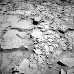 Nasa's Mars rover Curiosity acquired this image using its Left Navigation Camera on Sol 1310, at drive 172, site number 54