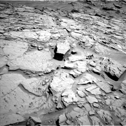 Nasa's Mars rover Curiosity acquired this image using its Left Navigation Camera on Sol 1310, at drive 178, site number 54