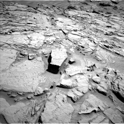Nasa's Mars rover Curiosity acquired this image using its Left Navigation Camera on Sol 1310, at drive 184, site number 54