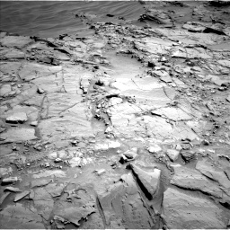 Nasa's Mars rover Curiosity acquired this image using its Left Navigation Camera on Sol 1310, at drive 208, site number 54